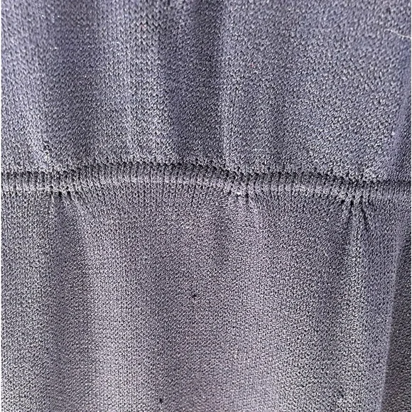 Vintage St. John for Saks embellished knit sweater Dress Navy Women's Sz 8 USA - Picture 9 of 15